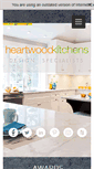 Mobile Screenshot of heartwoodkitchens.net